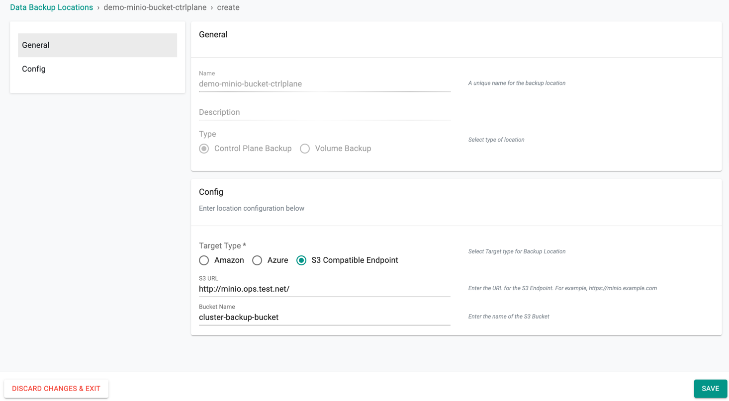 Configure Location