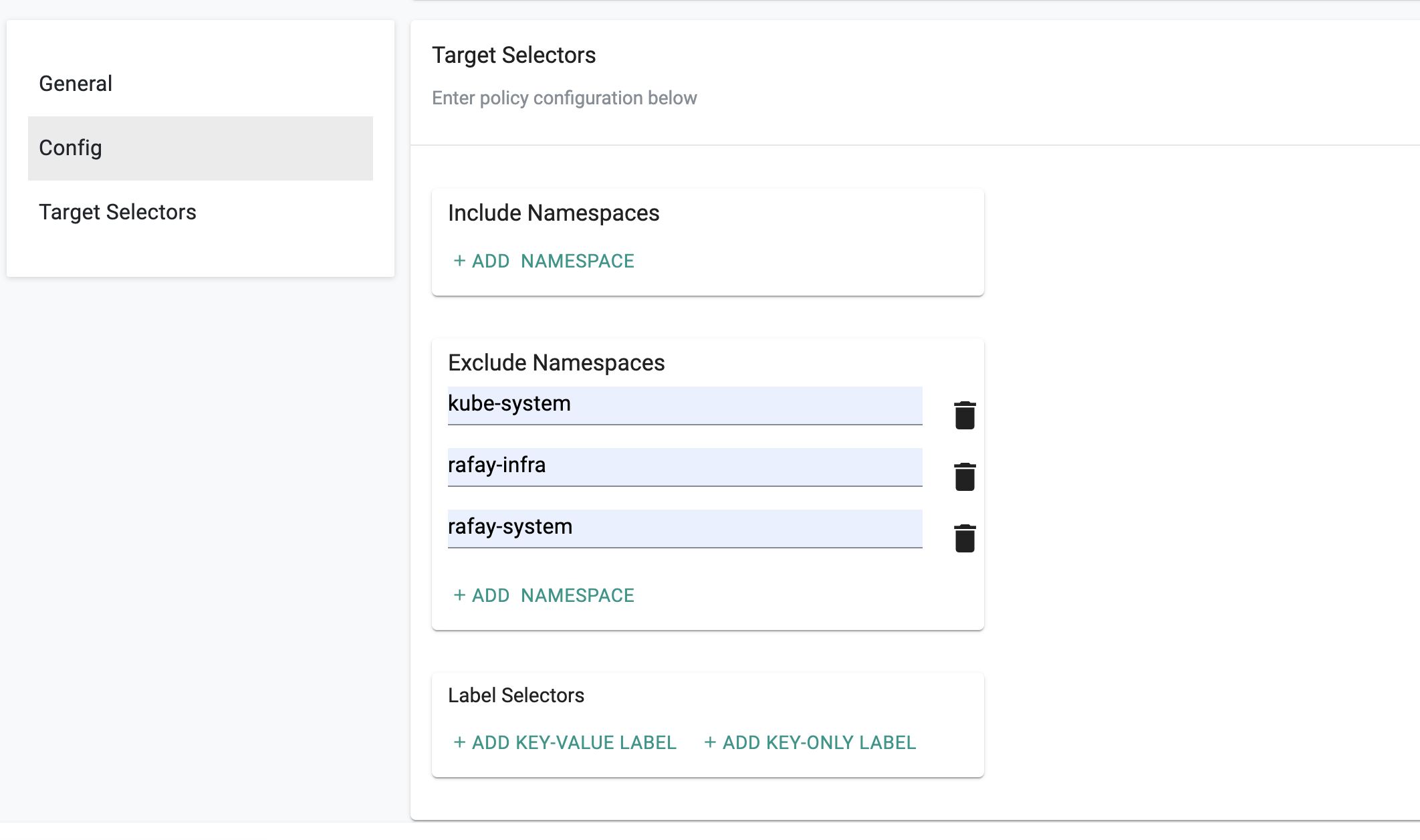 Configure Backup Policy