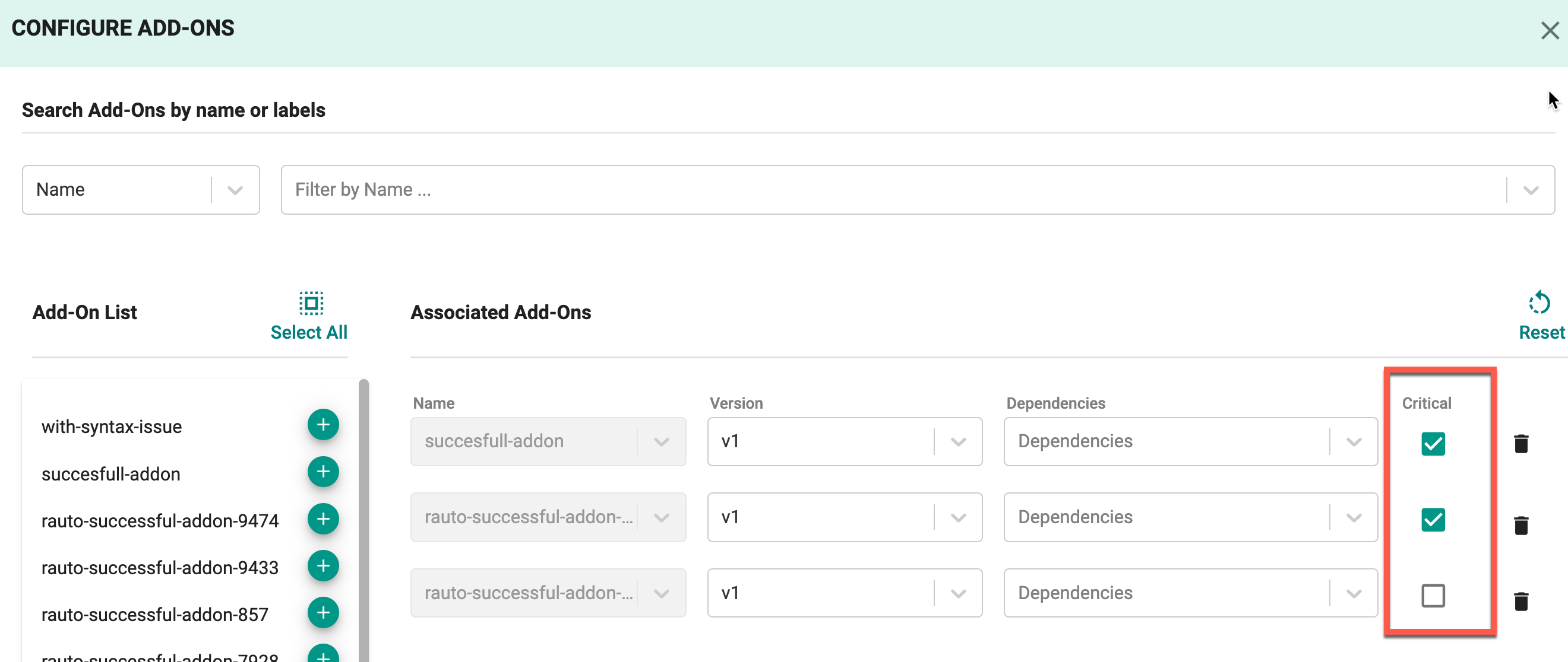 Dashboard Metrics