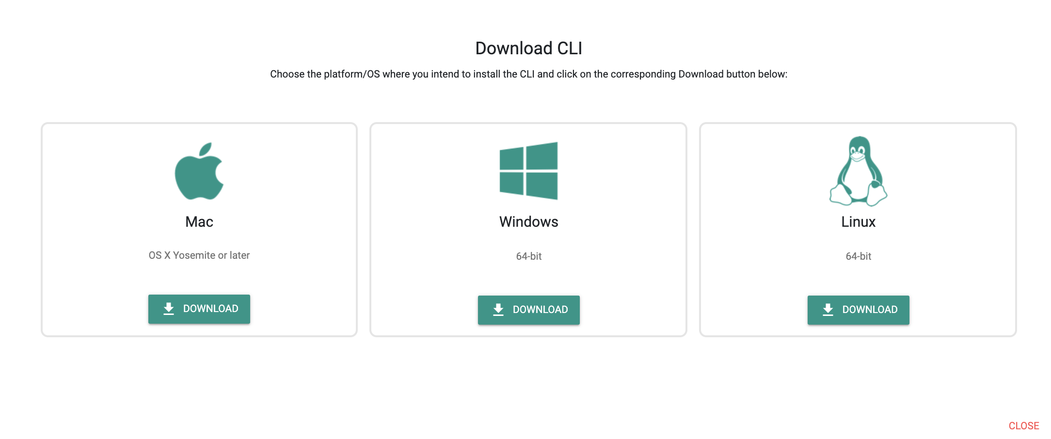 Download CLI