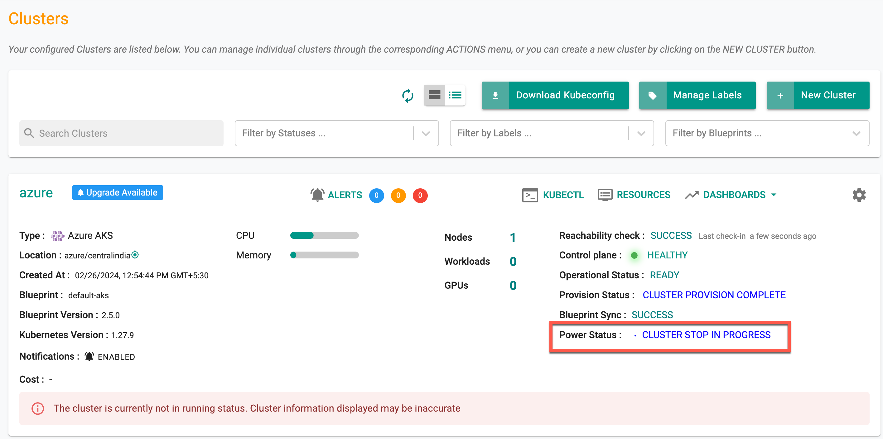 Create AKS Cluster