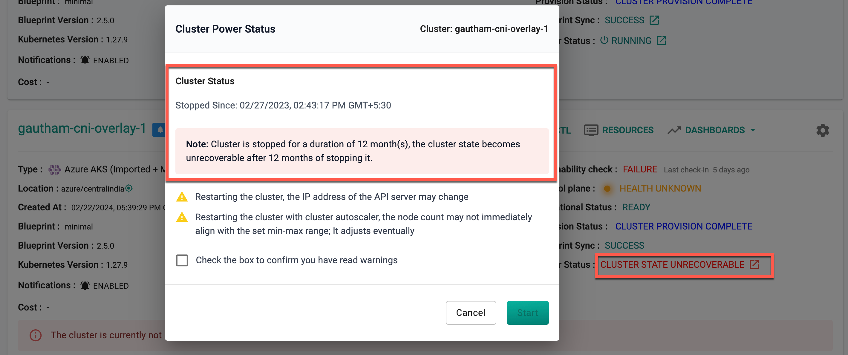 Create AKS Cluster