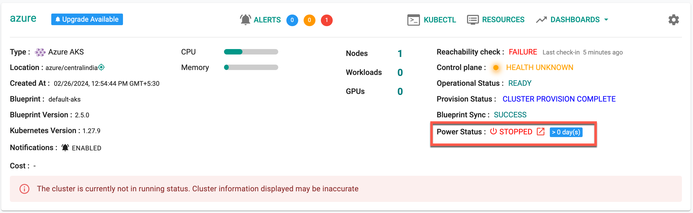 Create AKS Cluster