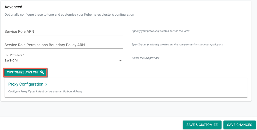 Configure EKS Cluster