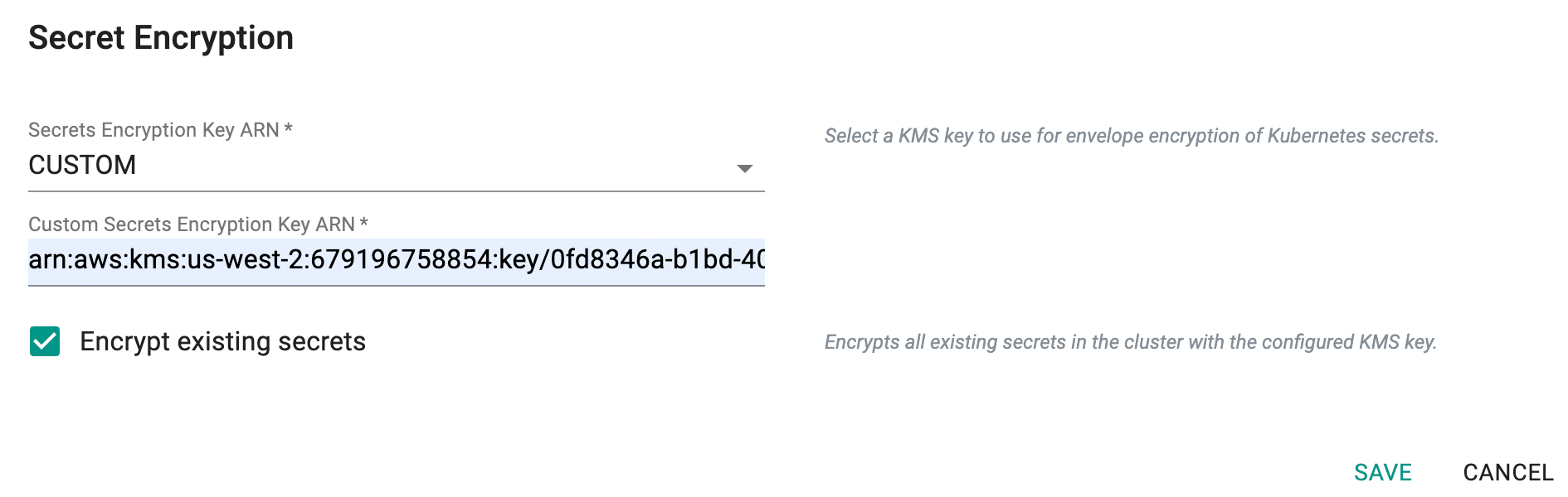 Configure EKS Cluster