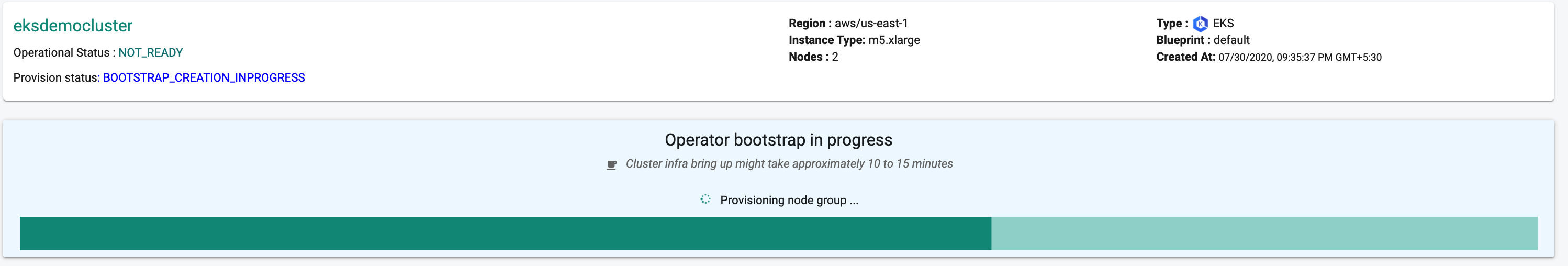 Provision Operator