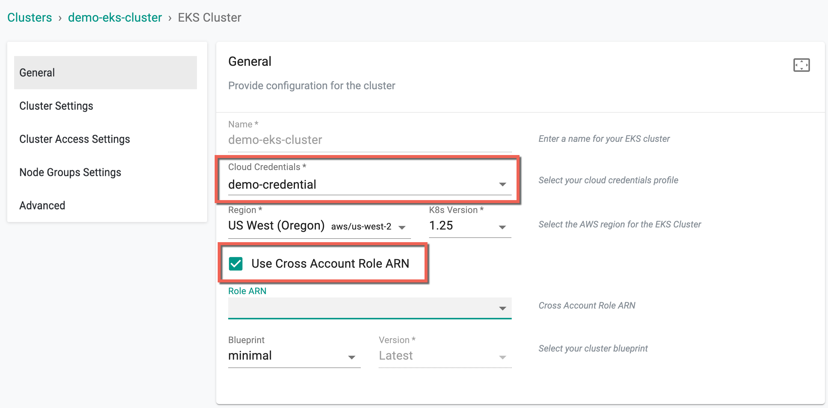 Configure EKS Cluster