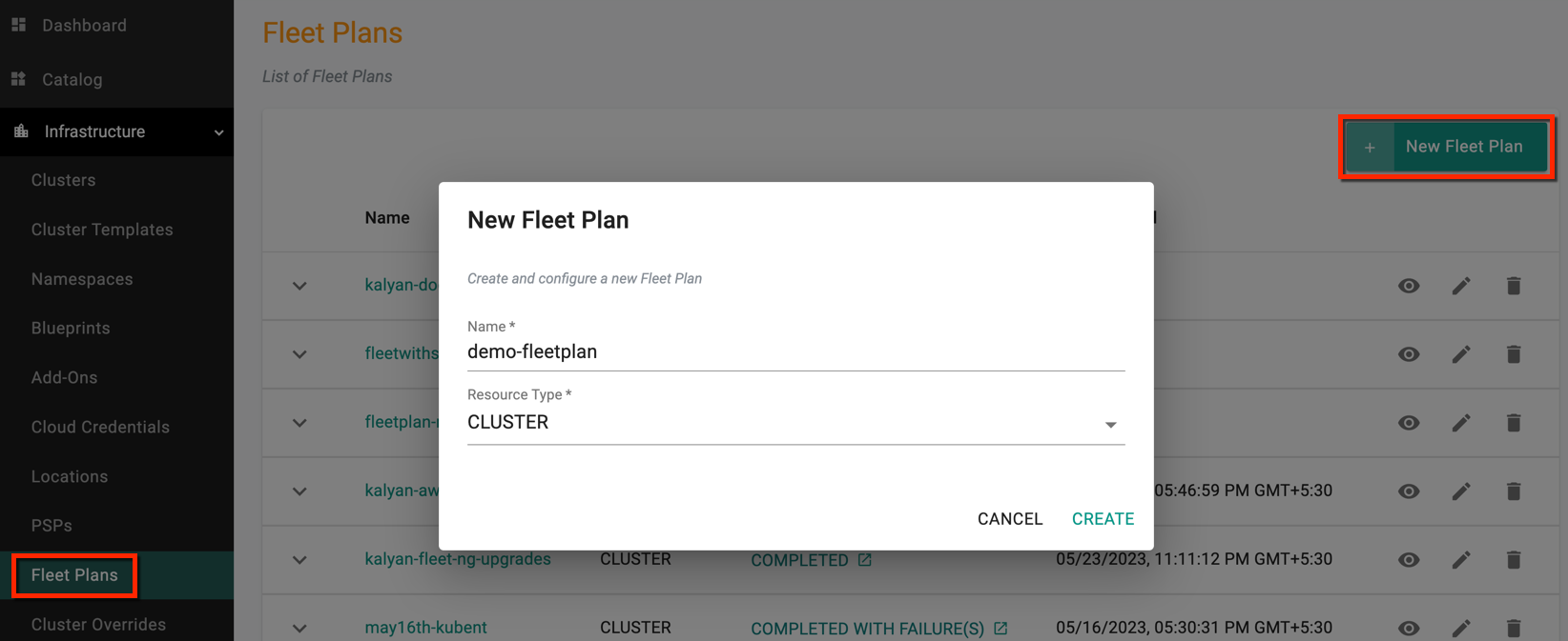 New Fleetplan