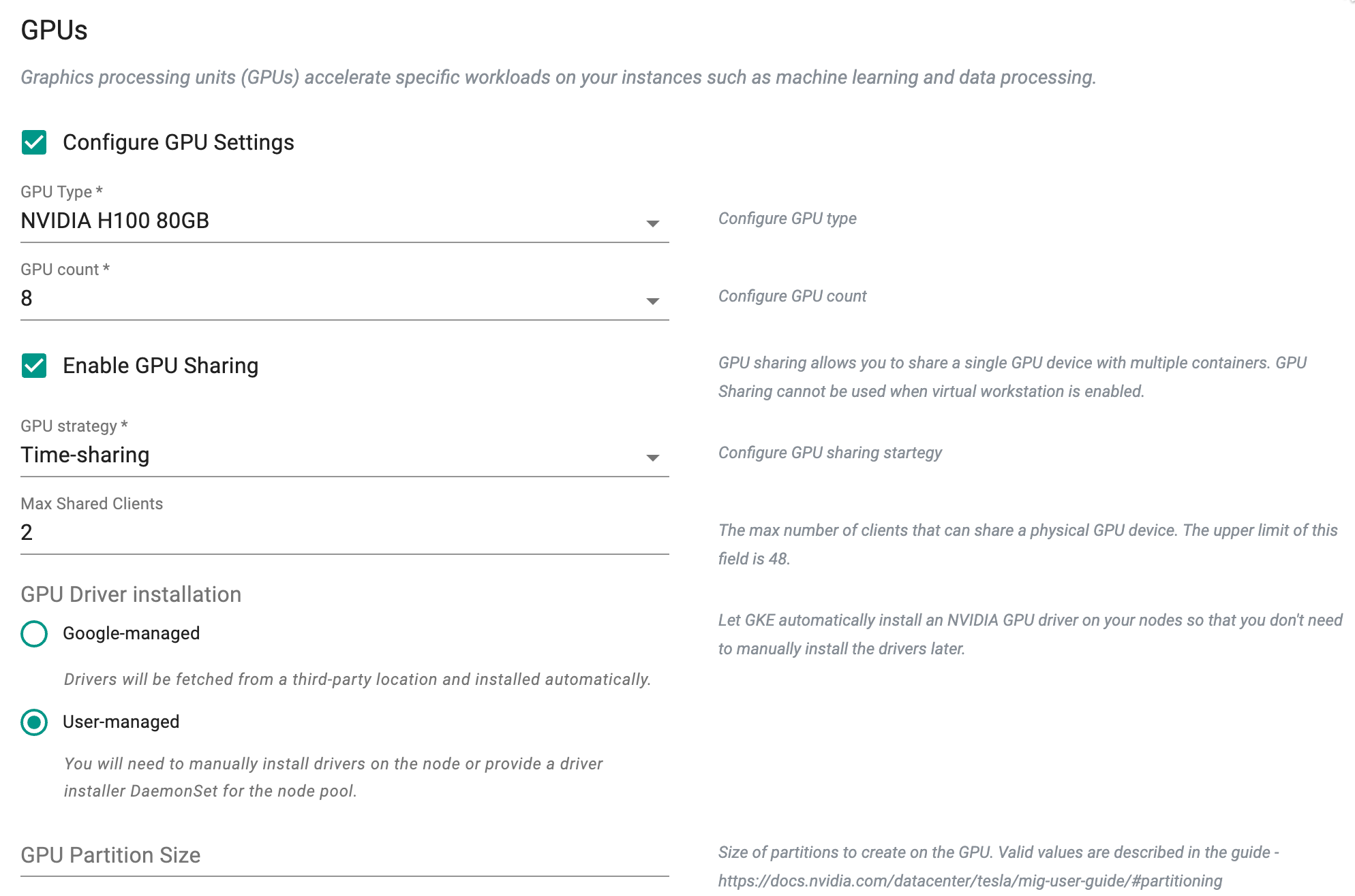 General Settings