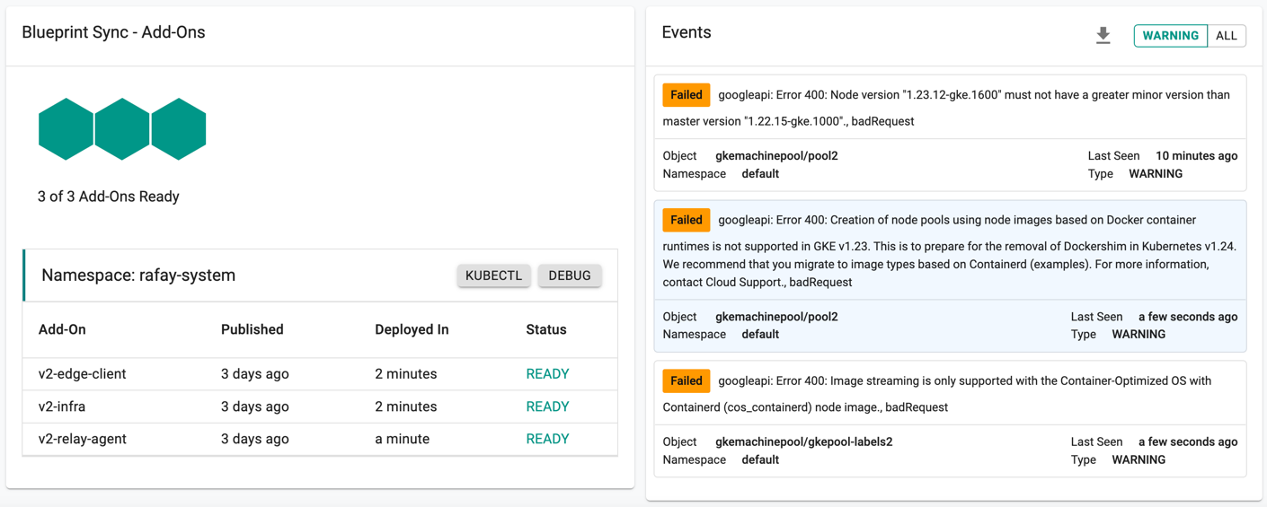 Customize Cluster