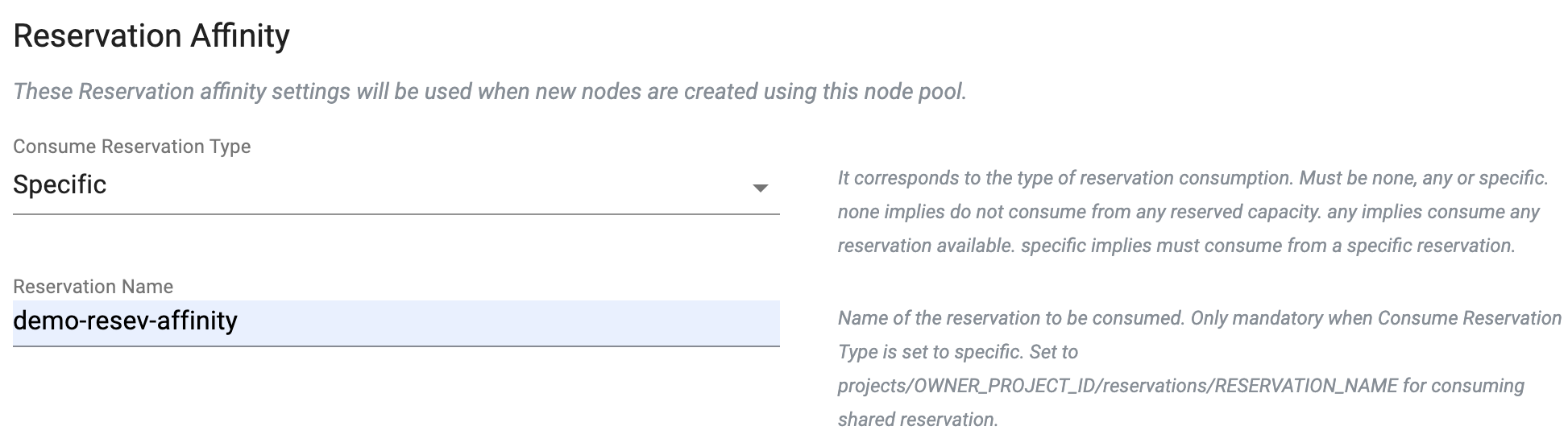 General Settings