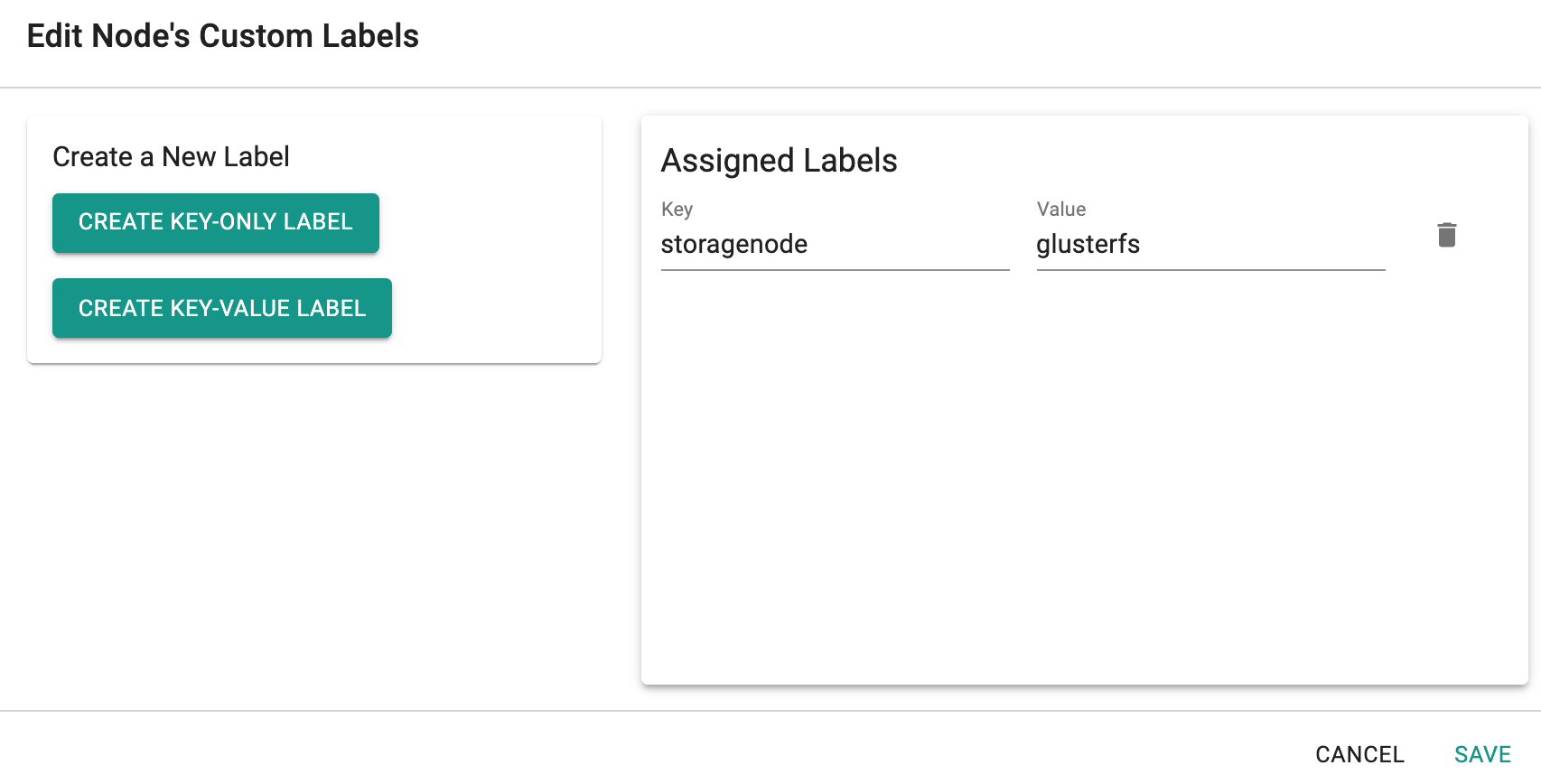 View Node Labels