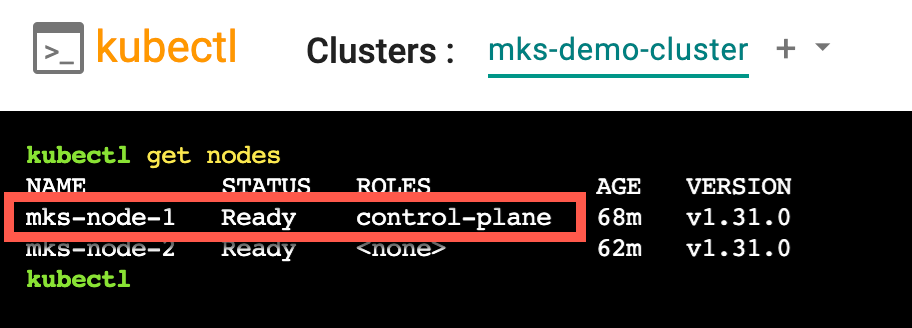 Complete Master Nodes