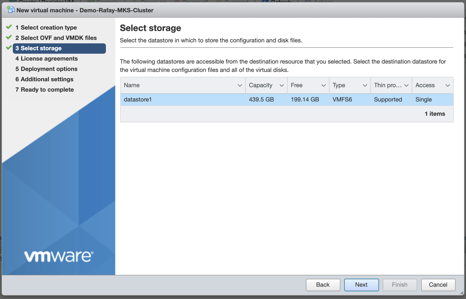 Launch VM for Node