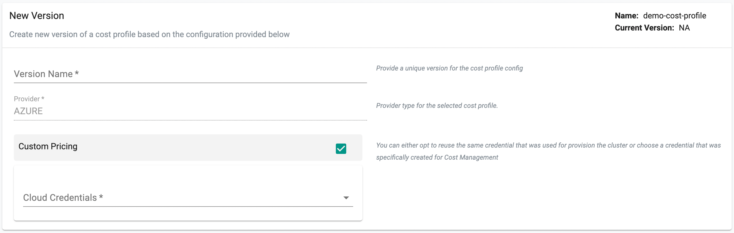 Installation Profile Overview