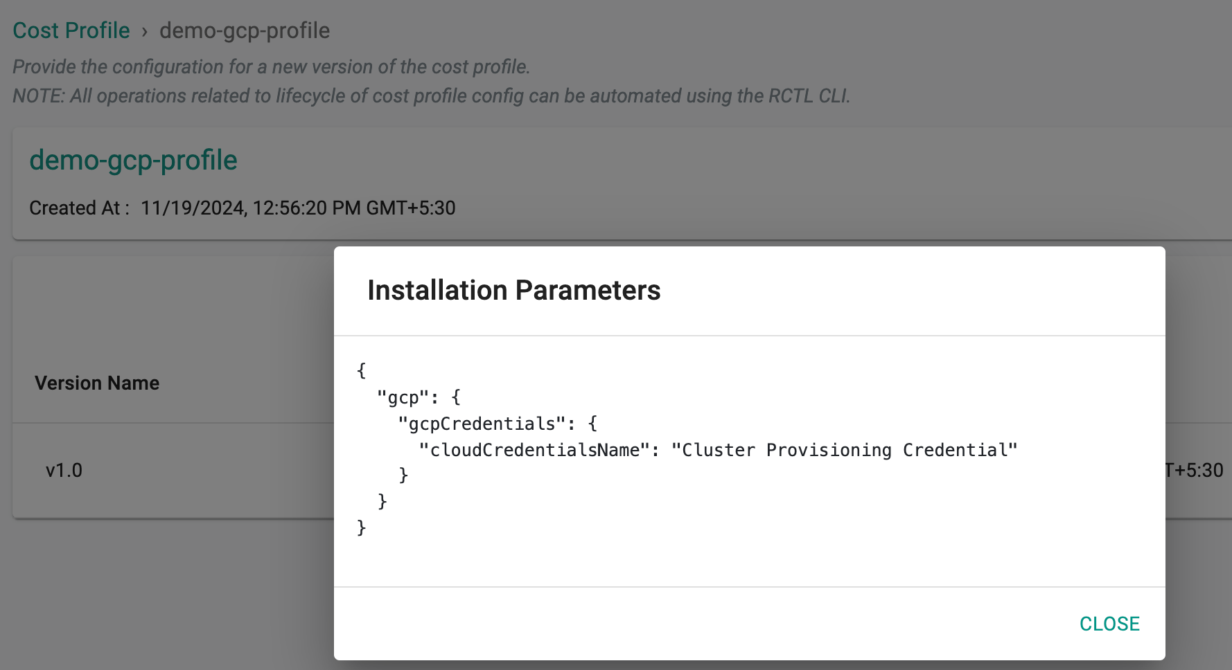 Installation Profile Overview