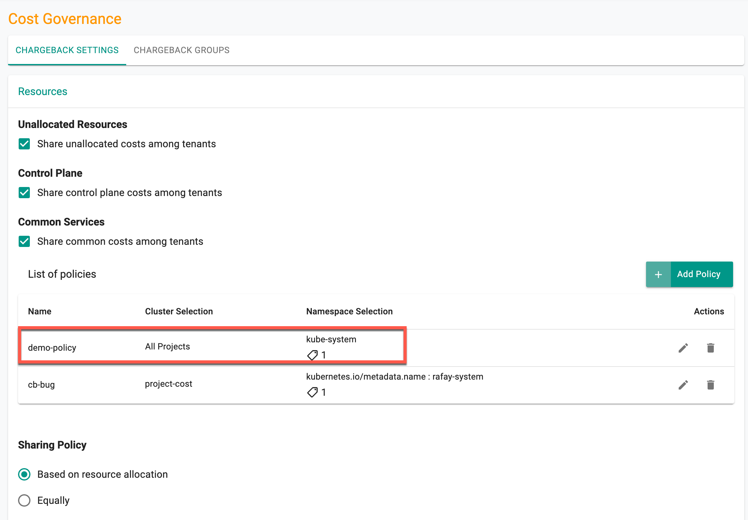 Service Mesh Dashboard