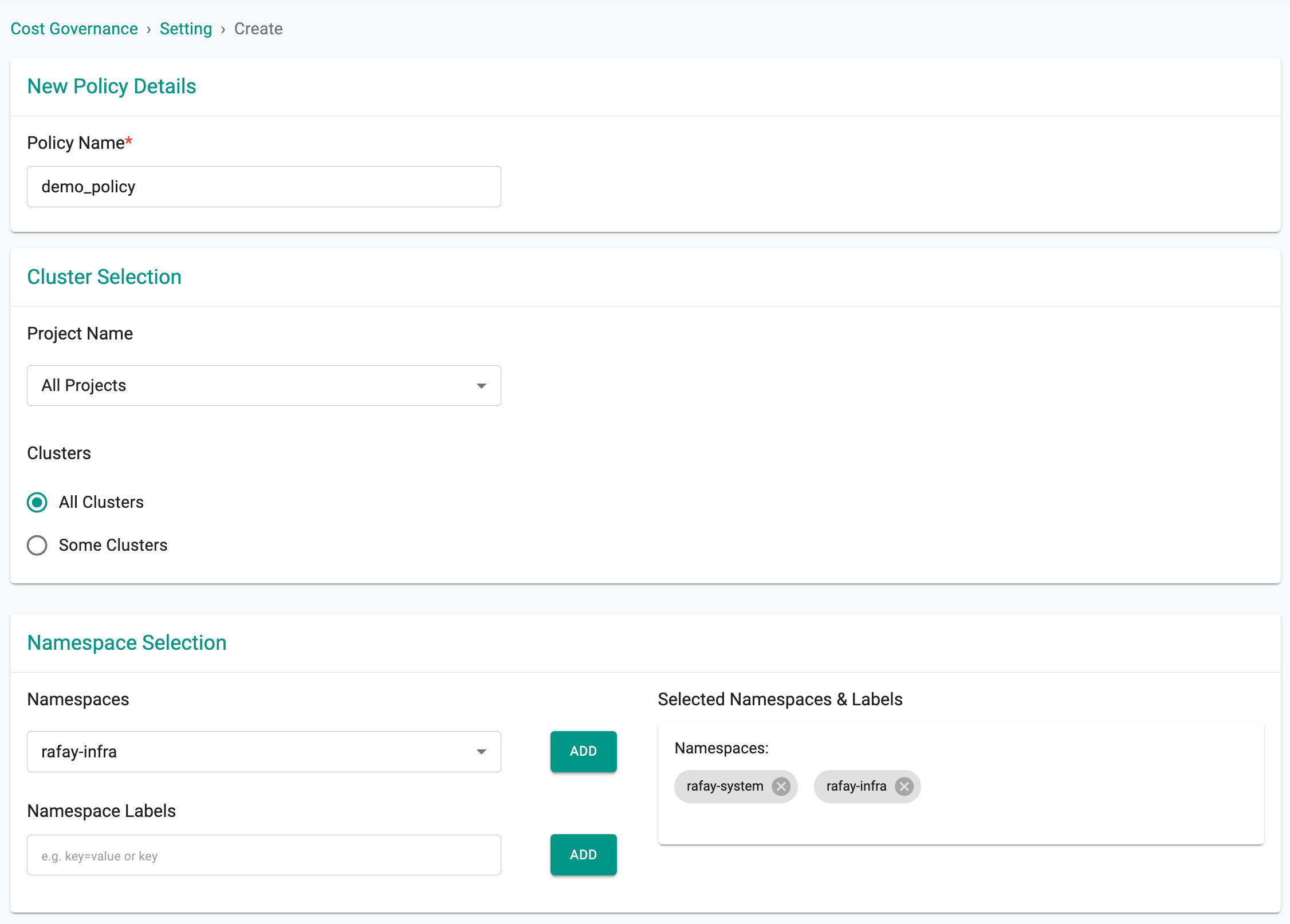 Service Mesh Dashboard