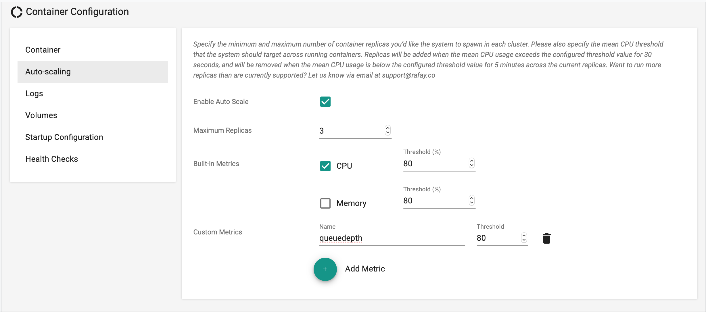 Use Custom Metrics for HPA