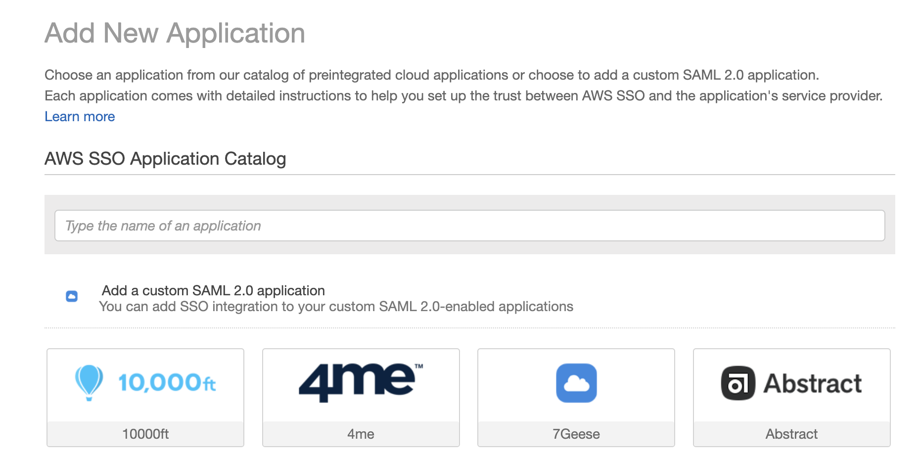 Create App Integration