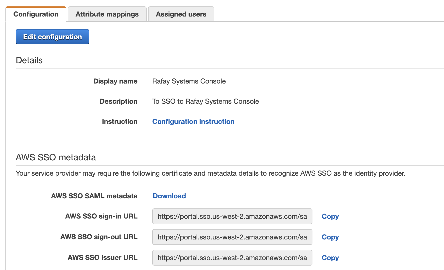 IdP Metadata