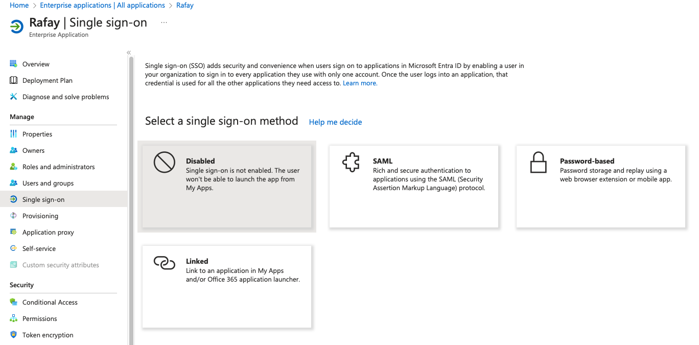 Configure SAML