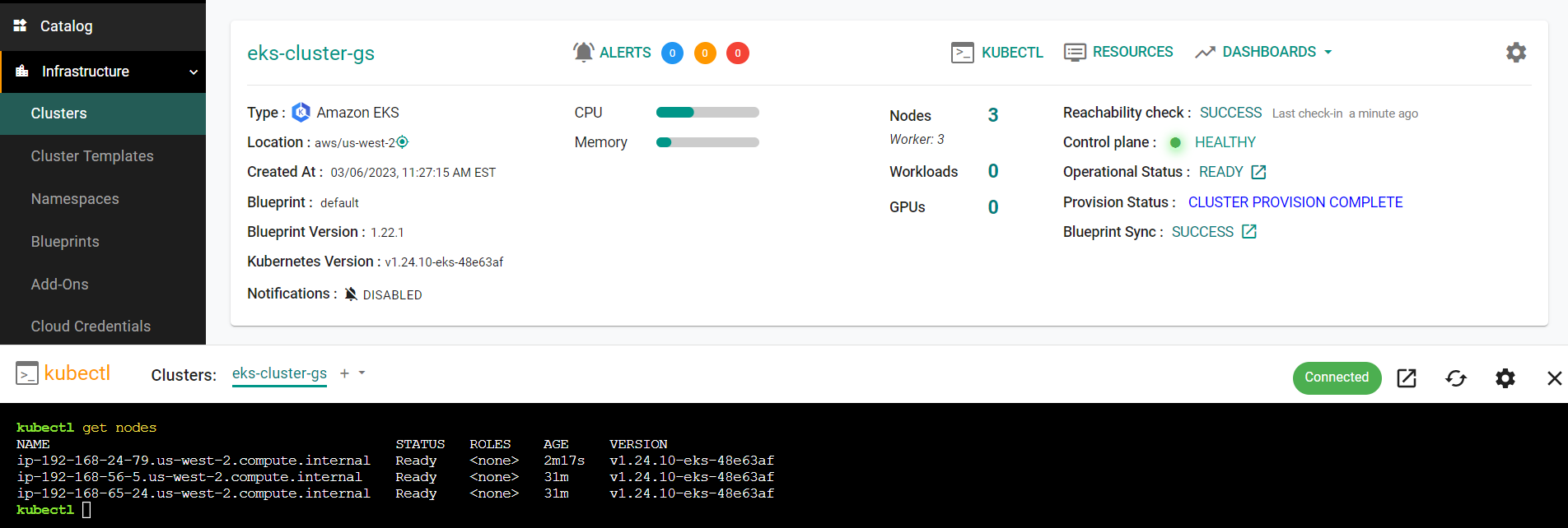 Git Cluster Update