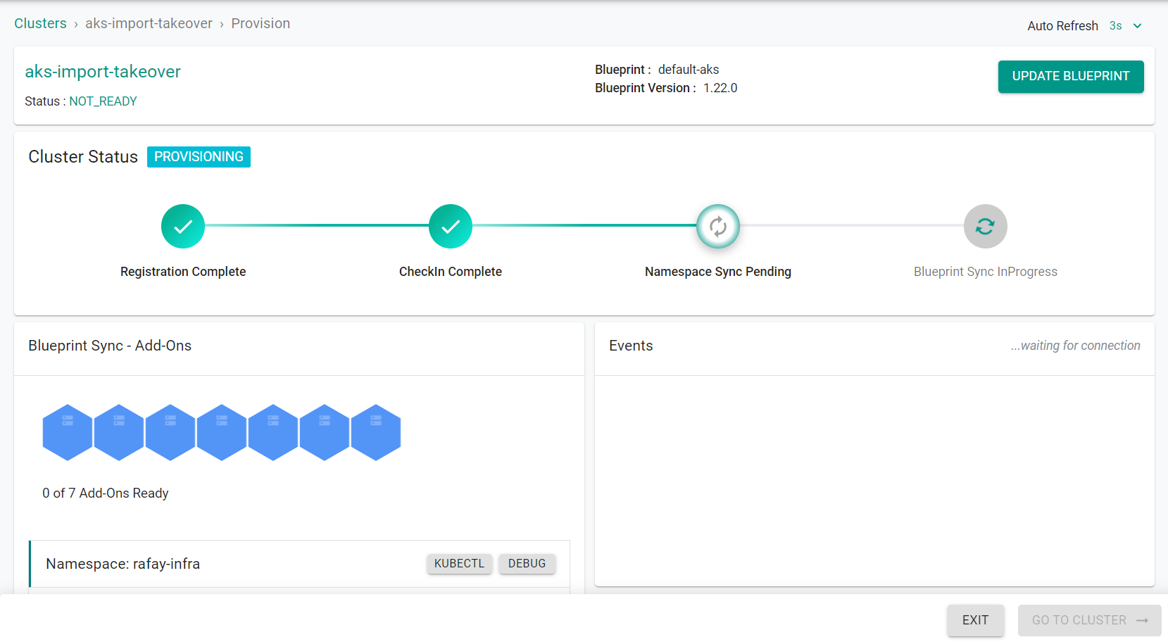 Import Cluster