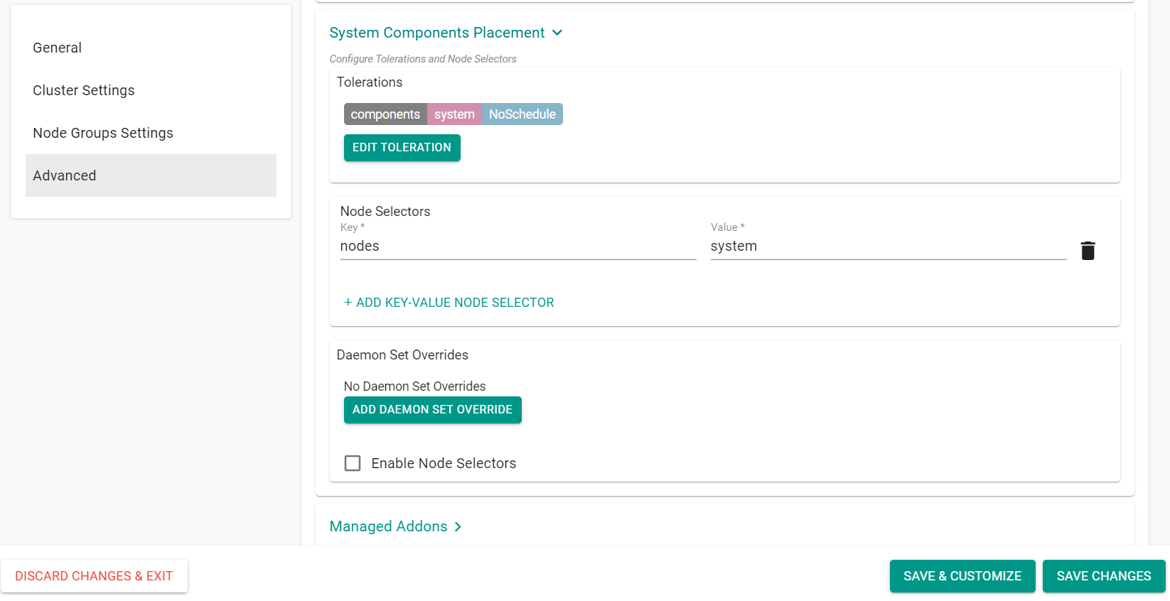 Create Cluster