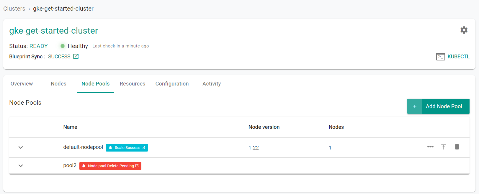 Verify Node Count