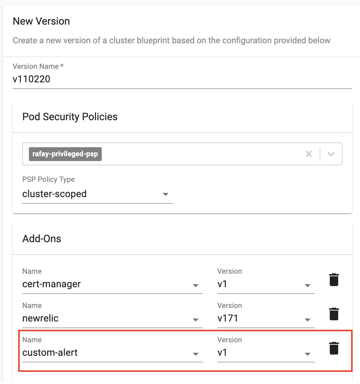 Custom AlertManager