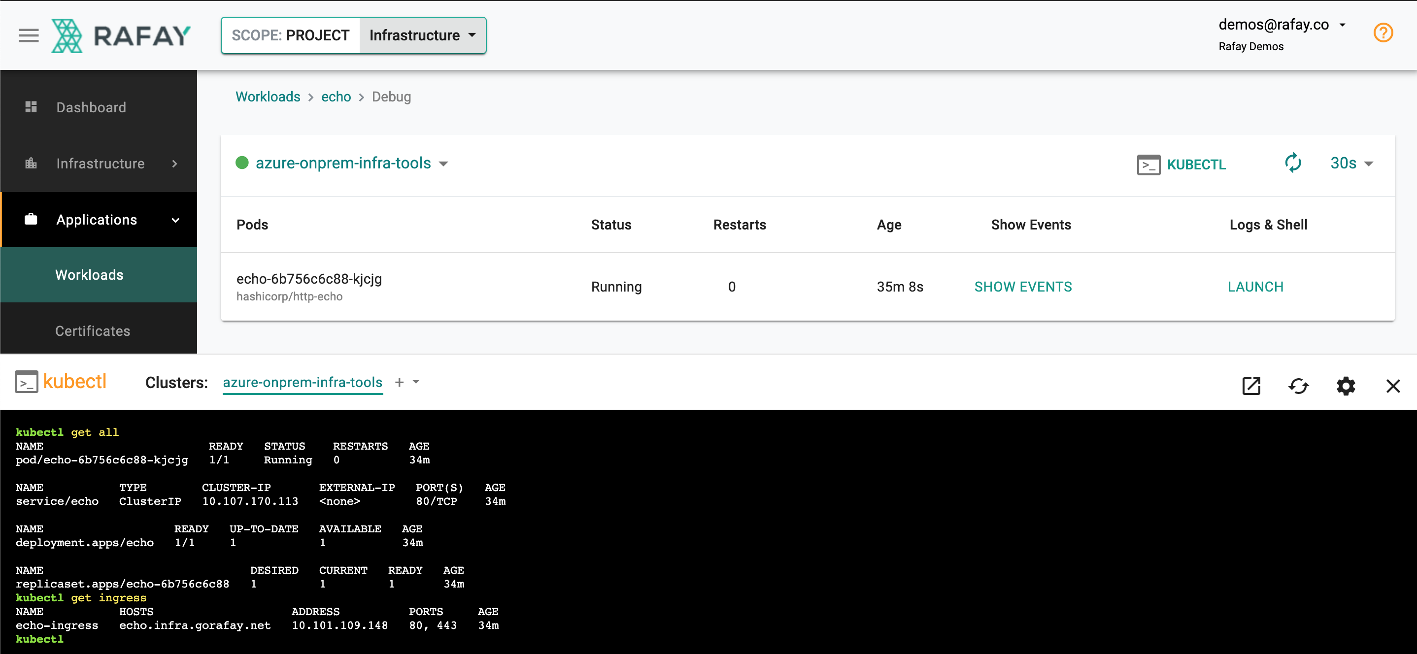 Published Workload