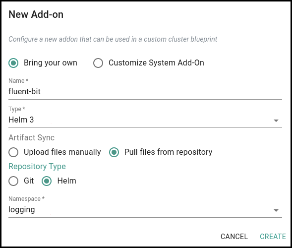 Fluent Bit Add-On