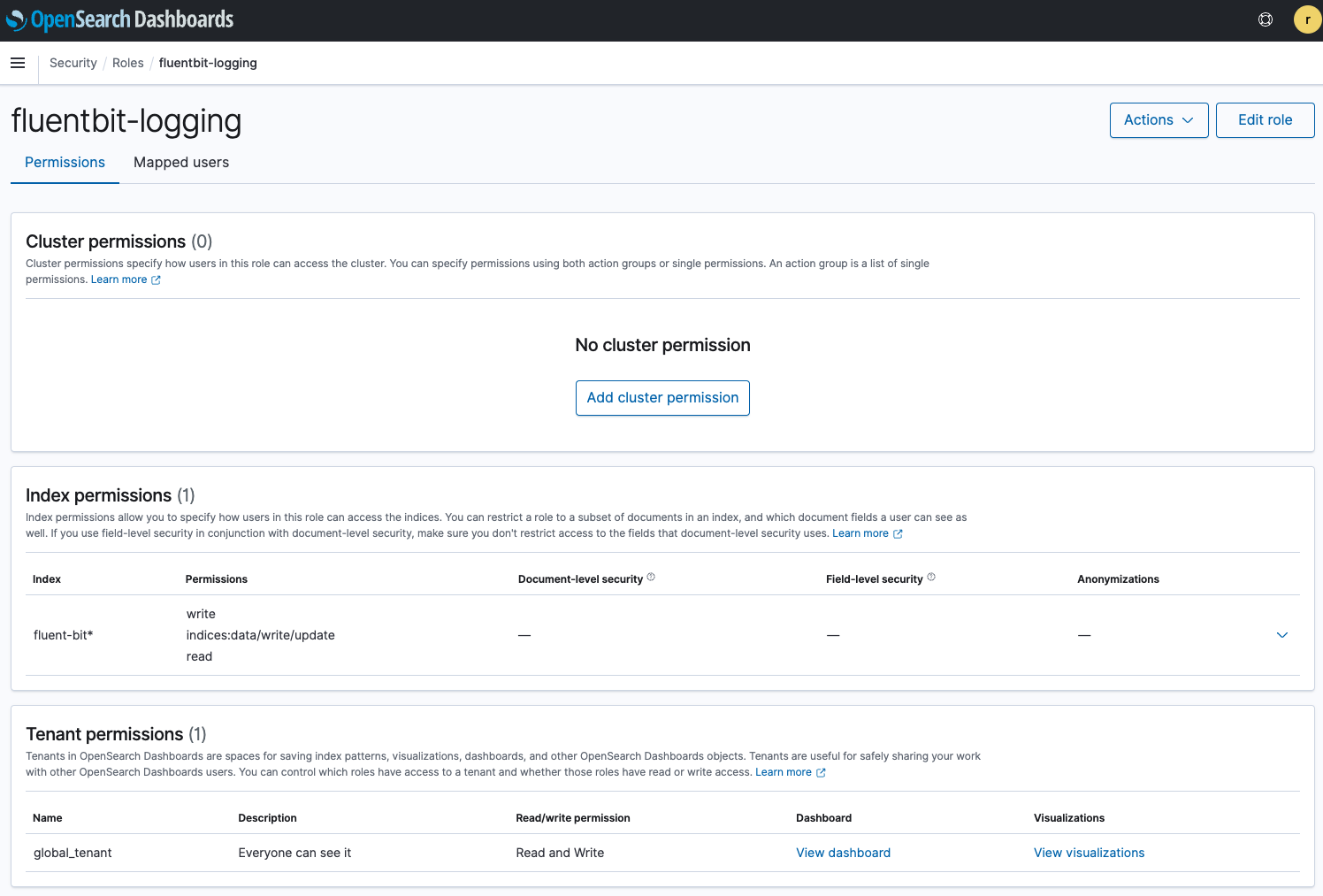 Configure OpenSearch 1