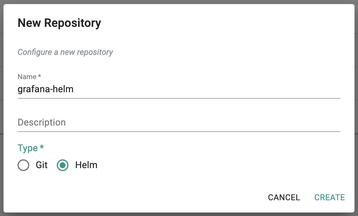 Create Helm Repo