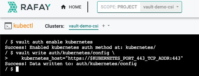 Kubernetes authentication