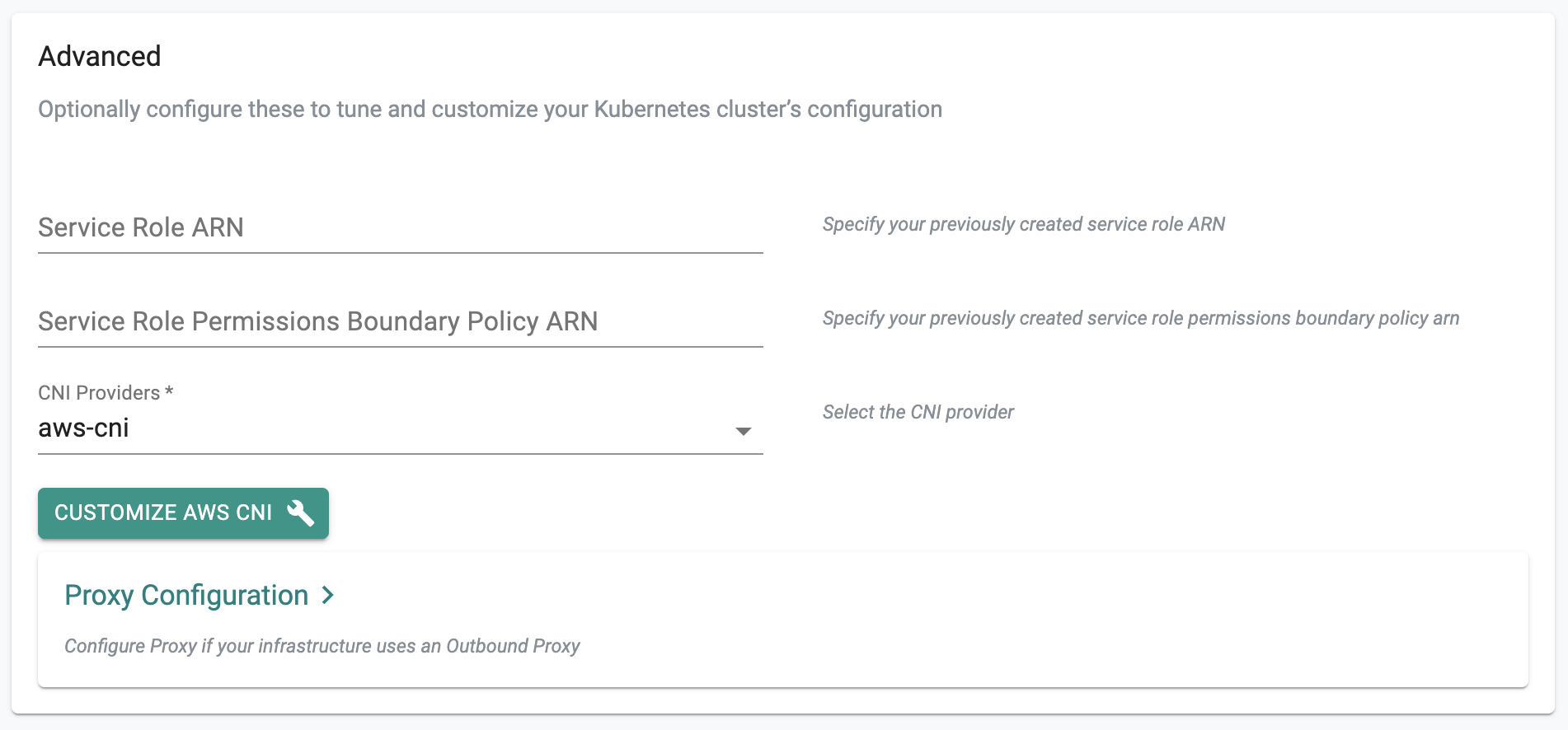 Custom Networking for CNI