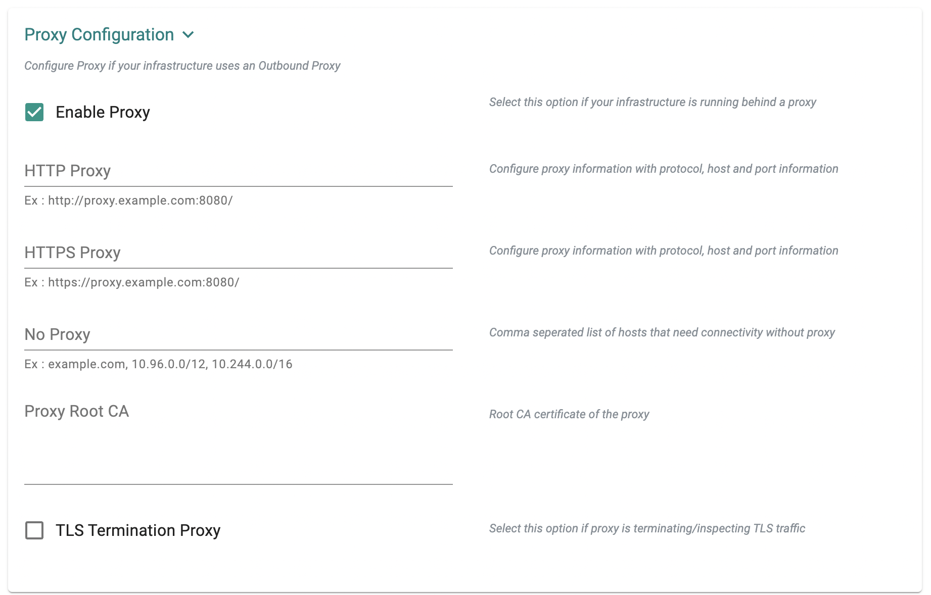 Network Proxy