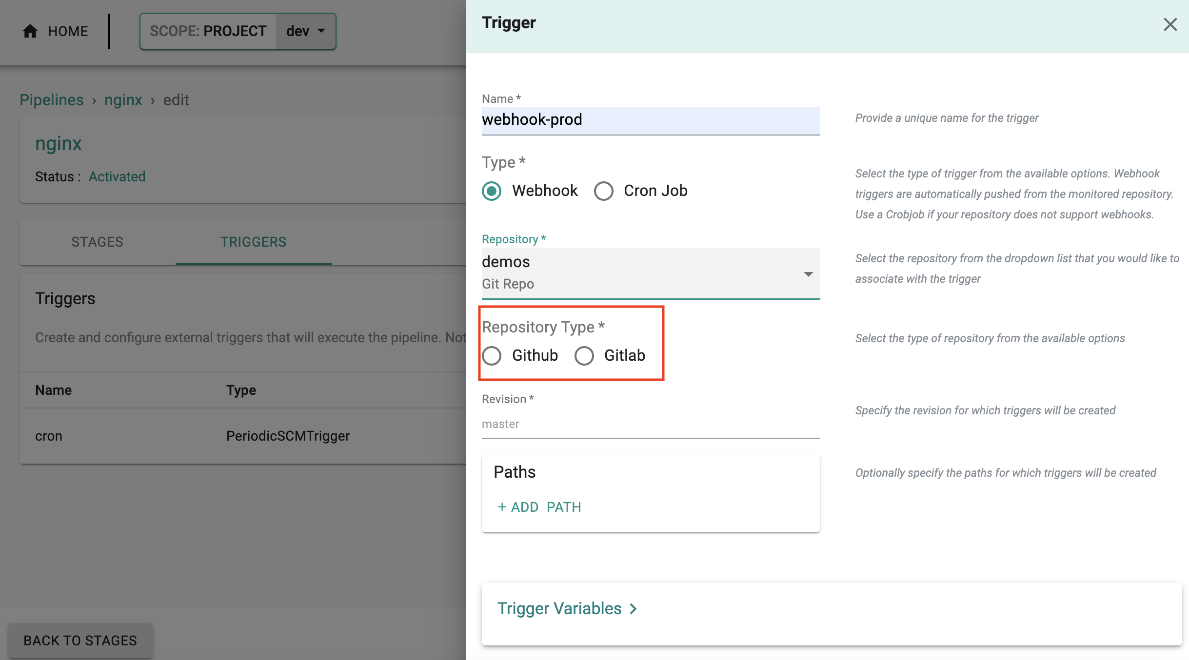 GitLab Webhook