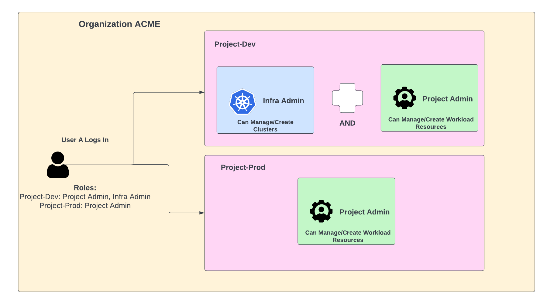 Project Specific Multiple Role