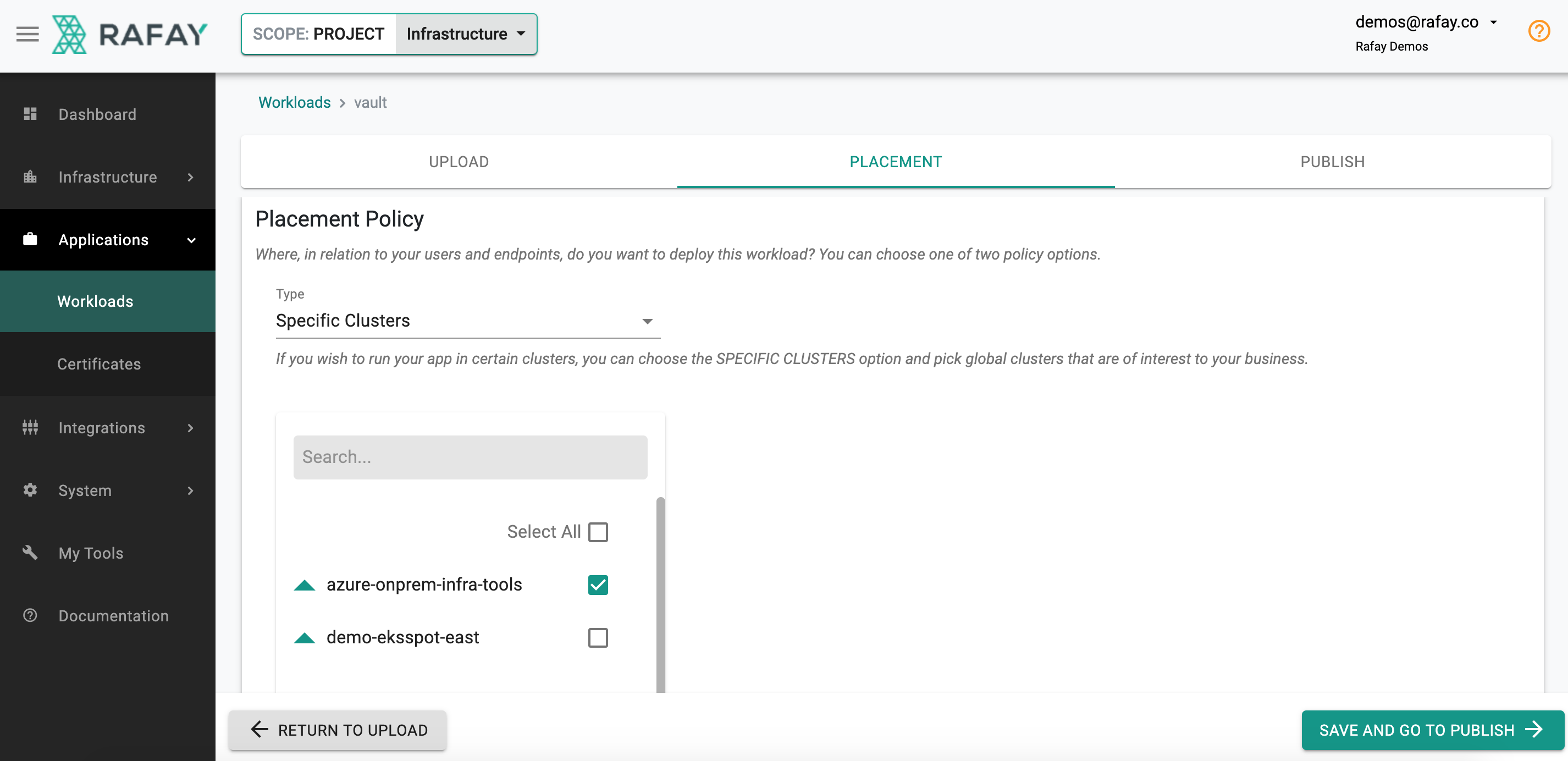 Use Shared Cluster